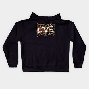 Love American Football Kids Hoodie